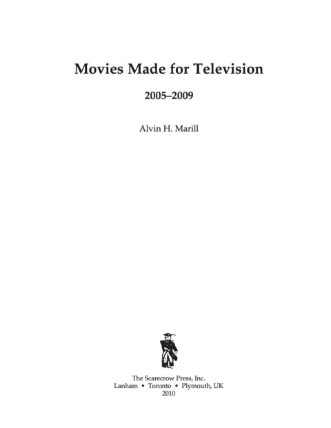 Cover image for book Movies Made for Television
