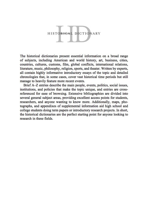 Cover image for book Historical Dictionary of the Old South