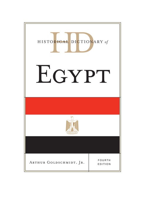 Cover image for book Historical Dictionary of Egypt