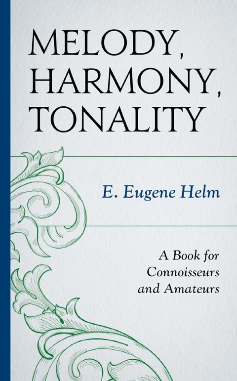 Cover image for book Melody, Harmony, Tonality