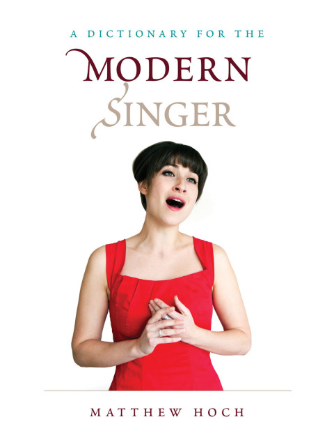 Cover image for book A Dictionary for the Modern Singer