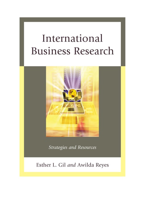 Cover image for book International Business Research