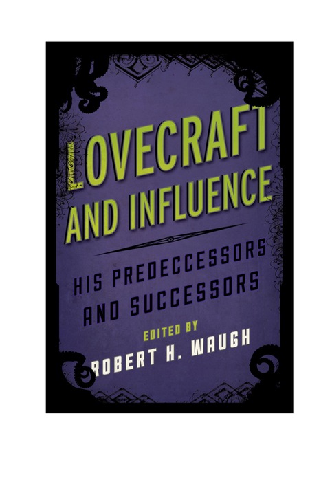 Cover image for book Lovecraft and Influence