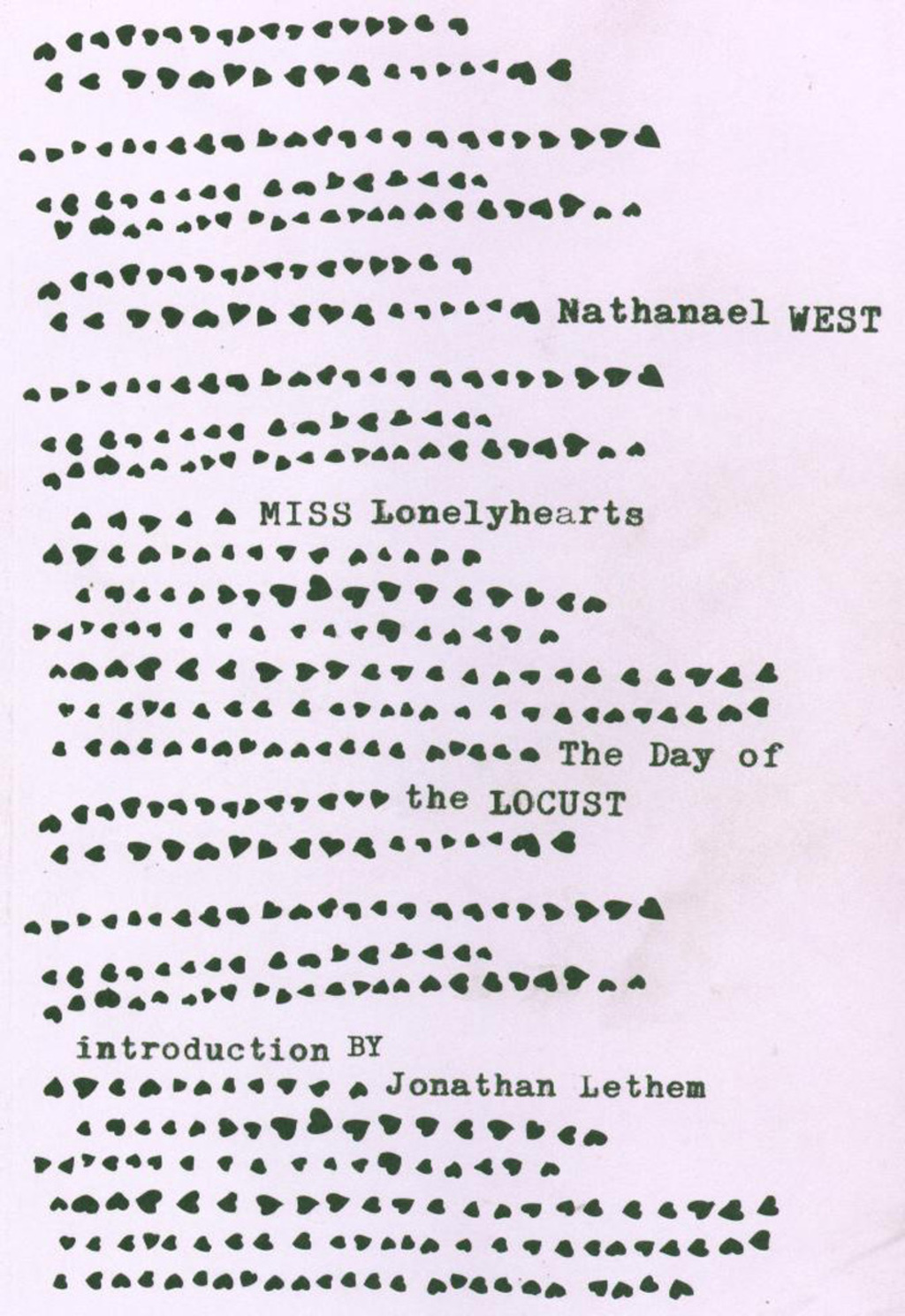 Reflowable Miss Lonelyhearts & The Day of the Locust; $15.95