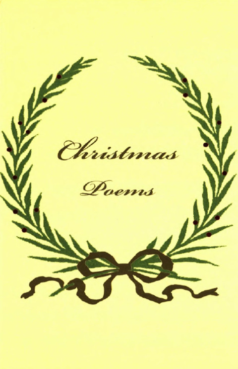 Cover image for book Christmas Poems