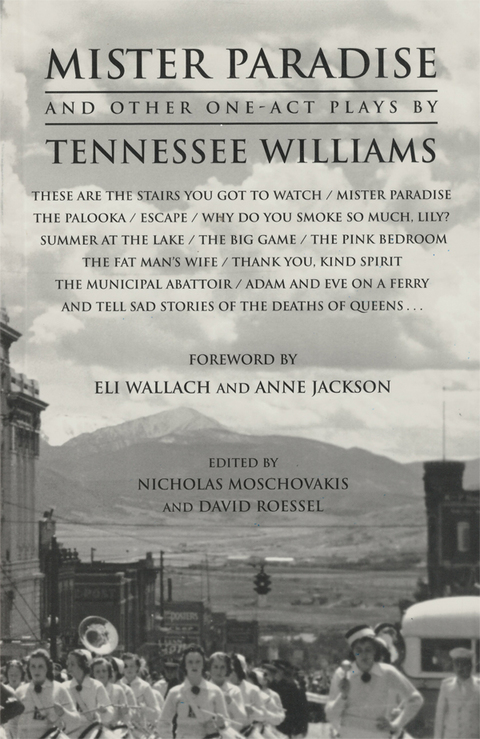 Cover image for book Mister Paradise and Other One-Act Plays