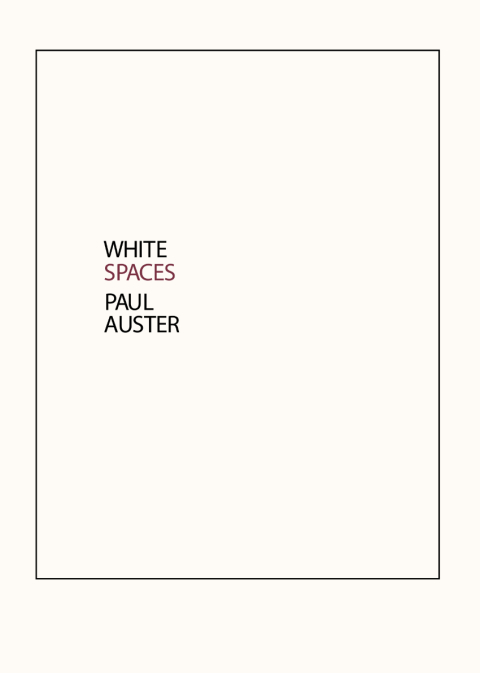 Cover image for book White Spaces