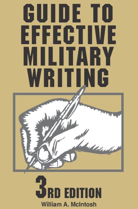 Cover image for book Guide to Effective Military Writing