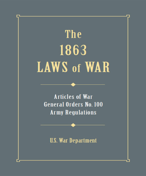 1863 Laws of War 