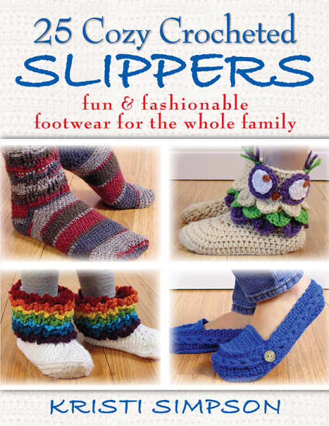 25 Cozy Crocheted Slippers 