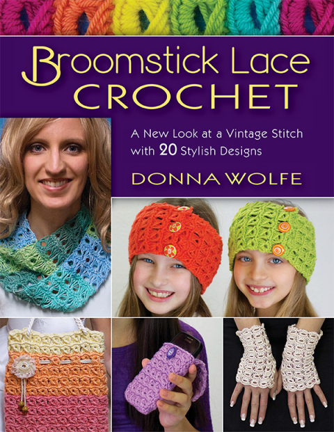 Cover image for book Broomstick Lace Crochet
