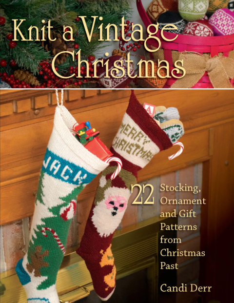 Cover image for book Knit a Vintage Christmas