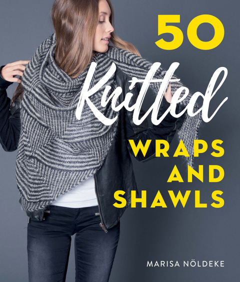 Cover image for book 50 Knitted Wraps & Shawls