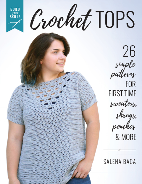 Cover image for book Build Your Skills Crochet Tops