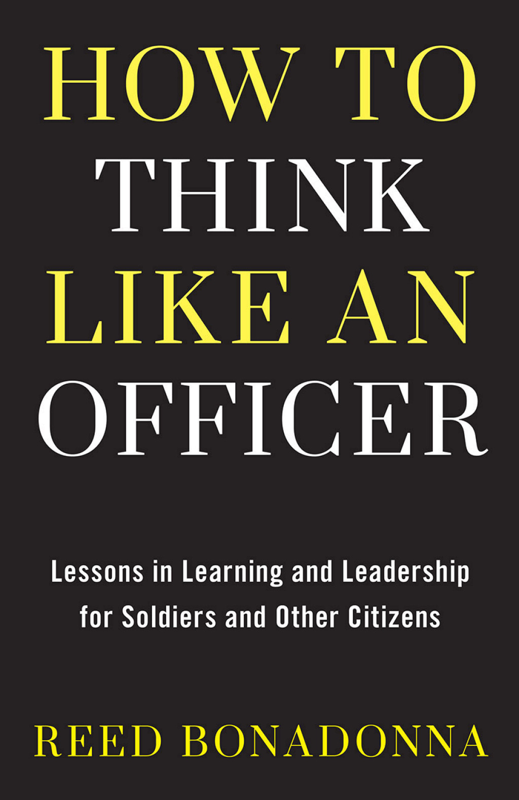 Reflowable How to Think Like an Officer; $22.19