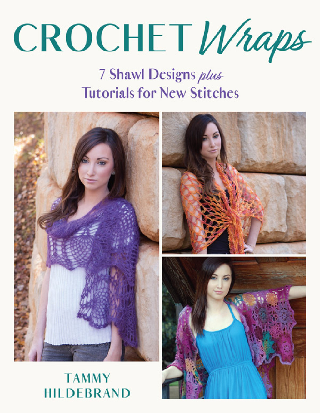 Reflowable Crochet Wraps: 7 Shawl Designs plus Tutorials for New Stitches; $12.20