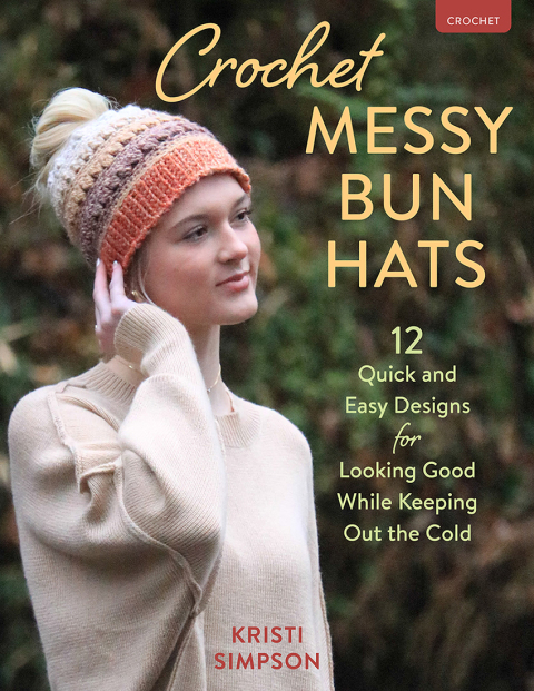Crochet Messy Bun Hats 