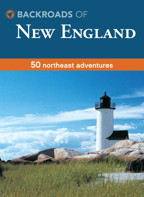 Cover image for book Backroads of New England