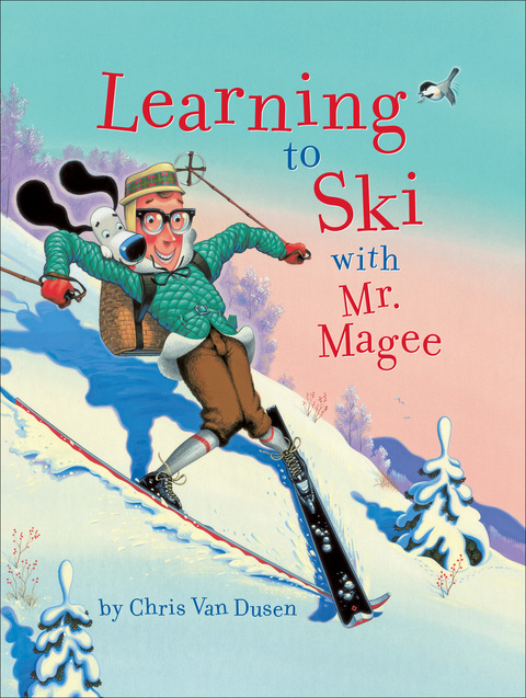 Cover image for book Learning to Ski with Mr. Magee