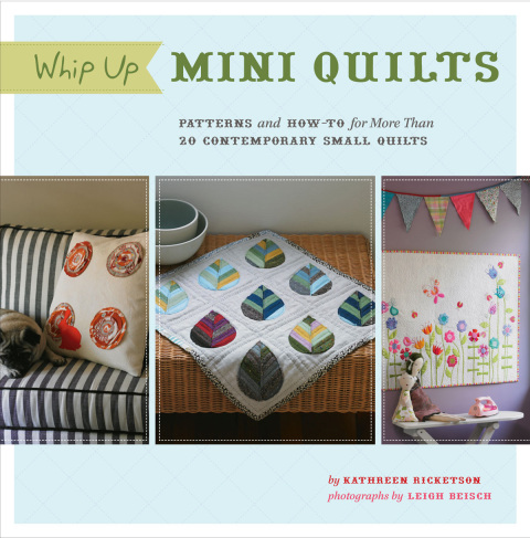 Cover image for book Whip Up Mini Quilts