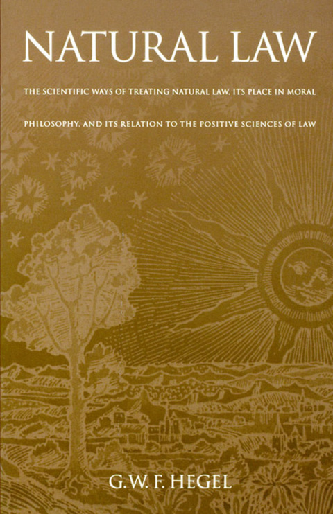 Cover image for book Natural Law