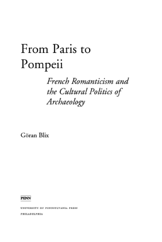 From Paris to Pompeii