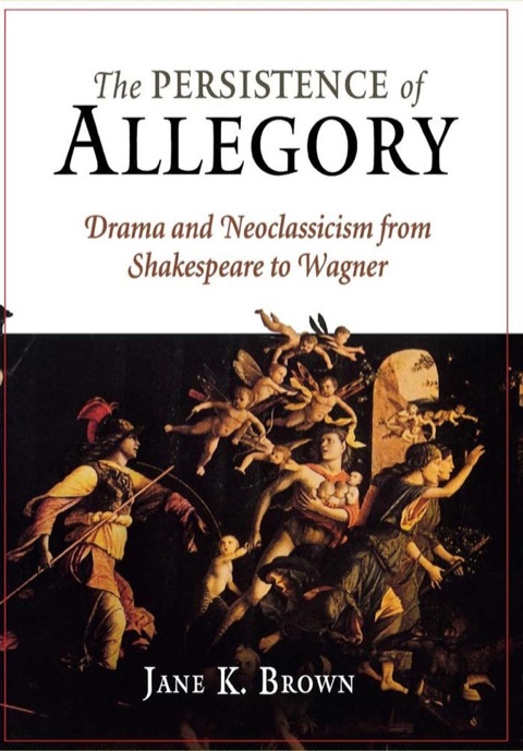 Cover image for book The Persistence of Allegory