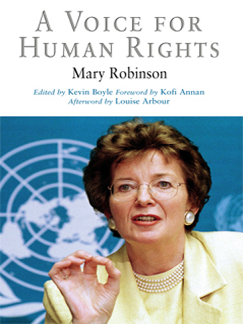 Cover image for book A Voice for Human Rights