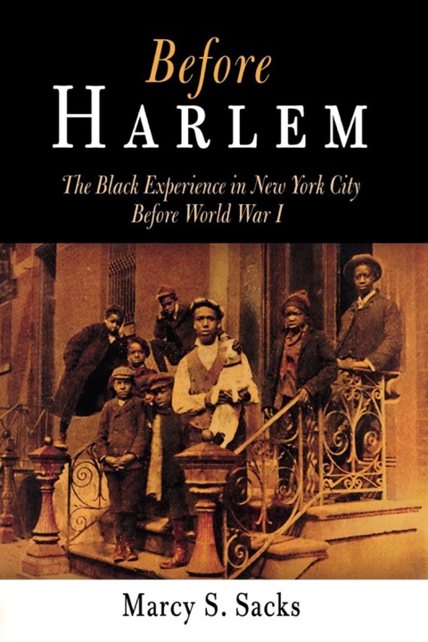 Cover image for book Before Harlem