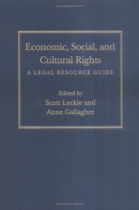 Cover image for book Economic, Social, and Cultural Rights