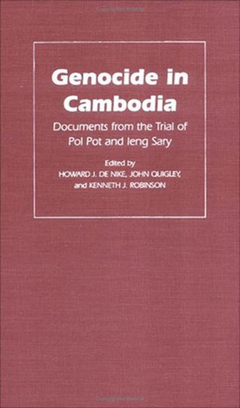 Cover image for book Genocide in Cambodia
