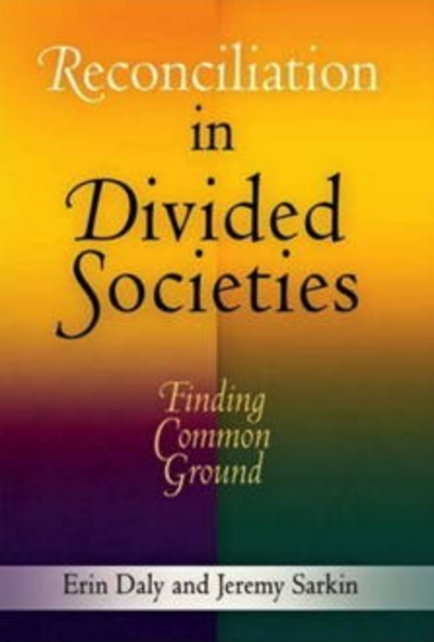 Cover image for book Reconciliation in Divided Societies