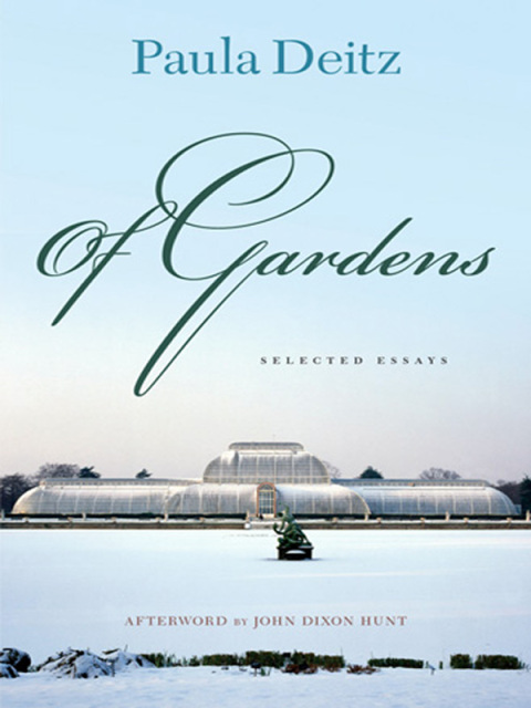 Cover image for book Of Gardens