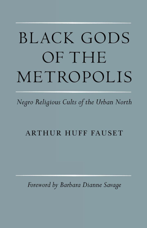 Cover image for book Black Gods of the Metropolis