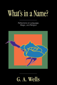 Imagen de portada: What's in a Name? 9780812692396