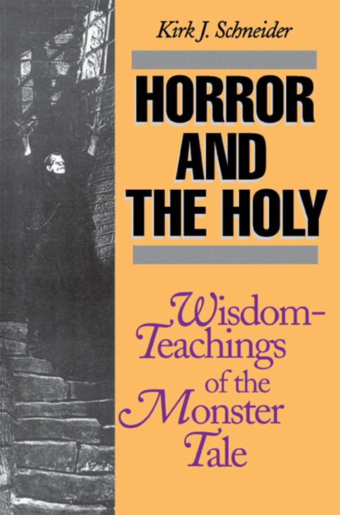 Cover image for book Horror and the Holy