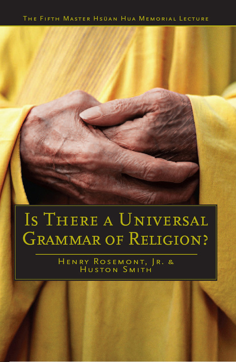 Cover image for book Is There a Universal Grammar of Religion?