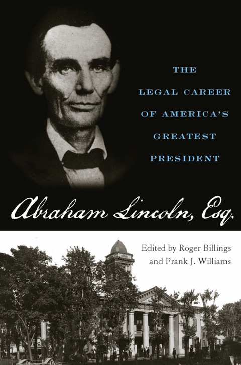 Cover image for book Abraham Lincoln, Esq.