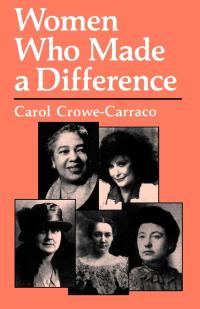 صورة الغلاف: Women Who Made a Difference 9780813109015