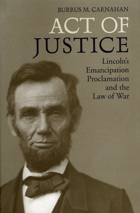 Cover image for book Act of Justice