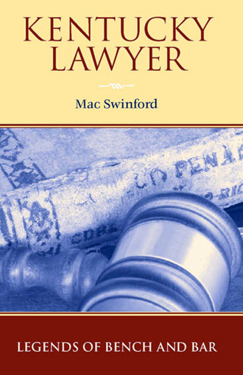 Cover image for book Kentucky Lawyer