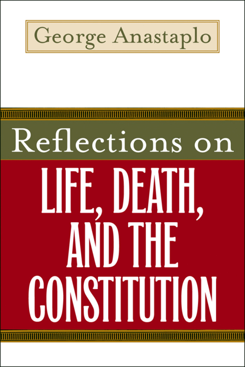Cover image for book Reflections on Life, Death, and the Constitution
