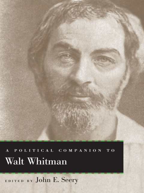 Cover image for book A Political Companion to Walt Whitman