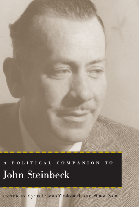 Cover image for book A Political Companion to John Steinbeck