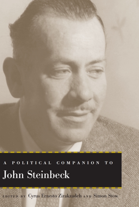 Cover image for book A Political Companion to John Steinbeck