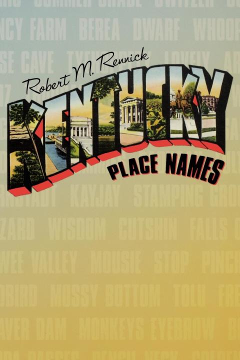 Cover image for book Kentucky Place Names
