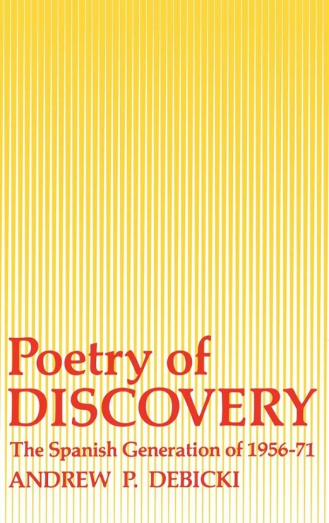 Cover image for book Poetry Of Discovery