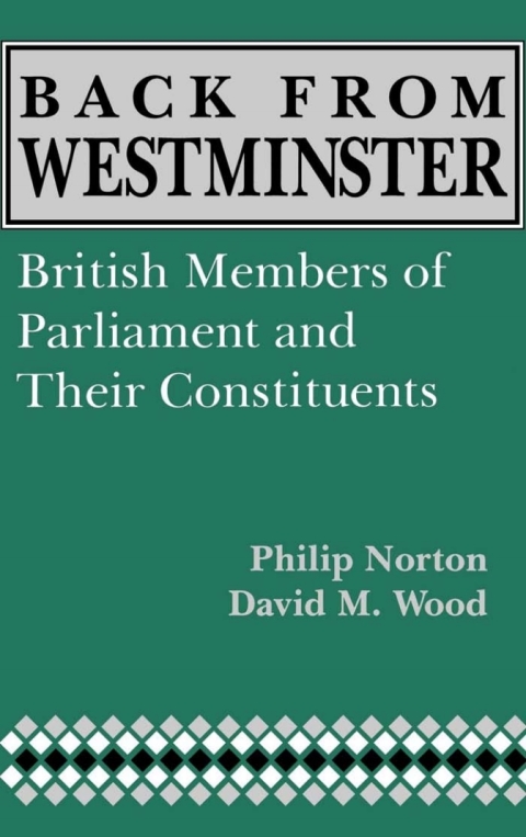 Cover image for book Back from Westminster