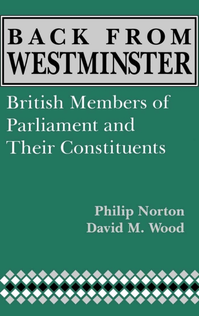 Back from Westminster
