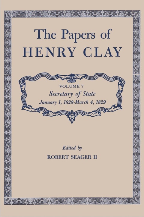 Cover image for book The Papers of Henry Clay